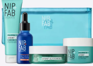 护肤爱好者可以享受Nip + Fab“柔顺”套装的四折优惠，价值超过80英镑